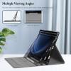 Fintie Case for Samsung Galaxy Tab S9 FE 5G 10.9 Inch/Galaxy Tab S9 11 Inch 2023 Release, Slim Keyboard Stand Cover + Multi-Angle Viewing Protective Cover with Pocket view 3