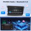 Car Stereo for Honda Civic 2012-2015 [4+64G 8Core] Wireless Carplay Android Auto,9" 1280 * 720P IPS Touch Screen Radio, Android13/GPS/WiFi/32EQ DSP/59UI/Bluetooth5.0/SWC+AHD Backup Camera&Mic view 4