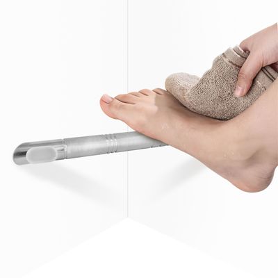 Kalnweis Shower Foot Rest,Shower Foot Rest for Shaving Legs,Metal Footstool for Corner of The Bathroom,Wall Mounted Stainless Steel Shower Step(GH-4)