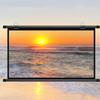 KEBER Portable Projector Screen 60"/72"/80", Wall Mountable 4K HD Projection Screen for School Theatre Cinema Home Movie Projector Screen, 16:9/4:3 Pull Down Wrinkle-Free Screen (Size : 72" (4:3)) view 1