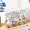 Tatuo 12 Pcs Cable Organizer Box with Wire Ties, Plastic Cord Storage Box with Lid, Electronics Organizer for Home Office Desk Organizers and Accessories (Clear) view 4