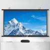 Projection Screen Portable Projector Screen, 60"/72"/80" Display, 16:9/4:3 Aspect Ratio, Wall Mountable 4K HD Movie Screen, Anti-Crease Pull Down Indoor Outdoor Projection Screens ( Size : 60" (4:3) ) view 1