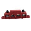 KACEPAR DC 48V M8/M10 Studs 6-Post Bar Power Distribution Block with Cover for Automobiles, RVs, Ships, and Yachts, Red M10 view 3