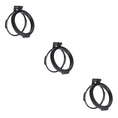 HOMSFOU 3pcs Filter Adapter Holder for Quick Release Lightweight Bracket for Photography Lens Prevents Vignetting and Light Leaks Essential Camera Accessory