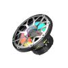 Cerwin Vega SM10F4 10"" 4 200W RMS / 400W MAX 2-Way Waterproof Marine Speaker with 1"" Titanium Dome Tweeter Flush Mount RGB LED Lighting, Black/Silver (Renewed) view 3