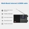CHOYONG LC90 Mini Multi-Band Smart Internet Radio Portable WiF/4G,AM/FM,Longwave & Shortwave Radio with SSB Single Side Band,Bluetooth,TF Card,All World Radios,Digital Radio, choyoung view 2