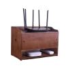 WAOCEO Cable Organizer Box Solid Wood Wireless WiFi Router cat Box Socket Set-top Box Shelf Desktop Cover Box Storage Box Cable Management Box (Size : L) view 1