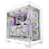 Antec C8 ARGB White, 2x TQR 160mm & 1x TQ 140mm ARGB PWM Fans Included,dual-chamber layout, Type-C, 360mm Radiator Support, Seamless TG Front & Side Panels, RTX 40 compatible, Full-Tower E-ATX PC Case view 1