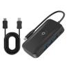 eppfun CS300 Pro 50m 5G Wireless HDMI Transmitter and Receiver, USB-C Hub(5-in-1) Wireless HDMI Extender Adapter for Streaming Video/Audio from Laptop/PC to TV/Projector/Monitor, small, Black, 4KR-1 view 1