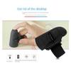 Hubceuo Mini 2.4G Wireless Finger Ring Mouse Ergonomic Handheld Optical Travel Mice(Black) view 4