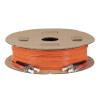 SpeedyFiberTX 12-Pack 3.5 Meter ST to FC Fiber Optic Patch Cable, Red and Black Boots, Corning InfiniCor Multimode OM1 62.5/125um Optical Fiber, Duplex Orange Riser OFNR Cable Jacket view 4