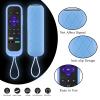 2Pack Case for Roku Remote Cover with Tracker | Onn Roku Remote Covers | Roku Express 4K+ | Roku TV | TCL Roku Glow in The Dark view 3