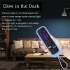 2Pack Case for Roku Remote Cover with Tracker | Onn Roku Remote Covers | Roku Express 4K+ | Roku TV | TCL Roku Glow in The Dark view 4