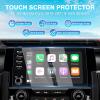 Karltys [Upgrade 2 Pack Screen Protector for [No Glare & Fingerprint] Tempered Glass 2019-2021 Honda Civic 9-Inch for Models LX EX Touring Si EX-L Display view 2