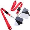 HOMSFOU 6pcs Camera Film Checker Portable Exposure Photography Balance Cards Lanyard Neck Strap view 4