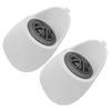 Hubceuo 2Pcs 2.5 Inch Car Audio A-Pillar Tweeter Bracket Car Two-Way Frequency Inverted Mold Bracket Tweeter Base, 500097446 view 4