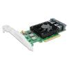 PCI Express 3.0 x8 to 4 x U.2 (SFF-8643) NVMe Switch Adapter PE383-4I view 2