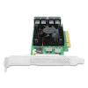 PCI Express 3.0 x8 to 4 x U.2 (SFF-8643) NVMe Switch Adapter PE383-4I view 4