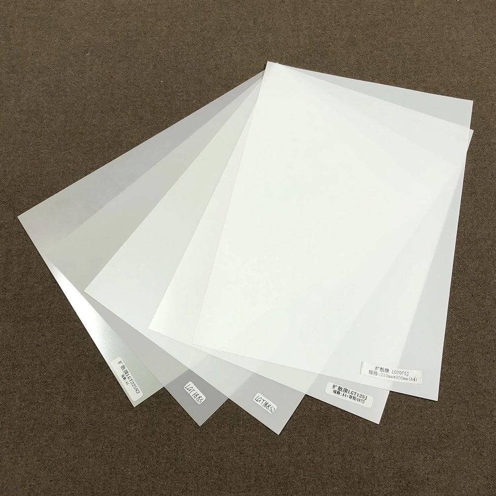 Cosyhat XLJP 1PC Without Adhesive Light Diffusion Film LCD Backlight Diffuser Film Homogenizing Uniform PET Light Guide Film Flat Panel Light LCD Photography (Color : LGT188S, Size : 0.3m x 3.33m)