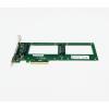 2X U.2 SFF-8639 SSD to PCIE Express 3.0 Gen 3 X8 Card U.2 NVMe SSD Adapter view 2