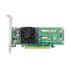 PCI Express x16 to Quad M.2 NVMe SSD Switch Adapter view 1