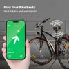 BONE Bike Air Tracker Tag Strap (2 Packs), Hidden Bicycle GPS Tracker Case for Apple Tag, Ultra-Lightweight Scratch-Free & Waterproof Silicone Holder, Anti-Theft Seatpost Mount for Mountain Bikes view 3