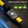 NFHK Ultra Soft High Flex USB-C USB4 Cable 20Gbps 140W 8K for Gaming Keyboard Mouse Type-C Male to Female Extension Cable Power & Data 100CM view 2