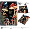 Amazon Fire HD 10 (9th Gen, 2019) 10.1" PU Leather Adjustable Stand Case with Auto Wake/Sleep, Mushroom Flower view 3