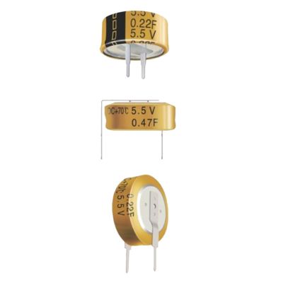 Super Capacitors DCS Series 5.5V 0.047F 0.1F 0.22F 0.33F 0.47F Capacitor SuperCapacitor Smaller and Lighter Than DCL Series (Size : 0.33F H-Type)