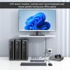 MT-VIKI 4K Quad HDMI KVM Multiviewer 4x1 w/PIP POP, Support ONE Set of Keyboard/Mouse/Monitor Control 4 PCs, 4K@30Hz Support Hotkey/Button Seamless Switching view 3