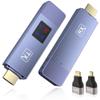 Wireless HDMI Transmitter and Receiver, Wireless HD Extender Plug & Play Portable 2.4G/5G with LED Screen HDMI Kit for Streaming Video and Audio to Monitor from Laptop/Pc/Tv Box/Projector view 1