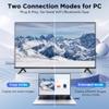 Wireless HDMI Transmitter and Receiver, Wireless HD Extender Plug & Play Portable 2.4G/5G with LED Screen HDMI Kit for Streaming Video and Audio to Monitor from Laptop/Pc/Tv Box/Projector view 4