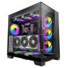 Antec C8 ARGB, 2X TQR 160mm & 1x TQ 140mm ARGB PWM Fans Included,Dual-Chamber Layout, Type-C, 360mm Radiator Support, Seamless TG Front & Side Panels, RTX 40 Compatible, Full-Tower E-ATX PC Case view 1