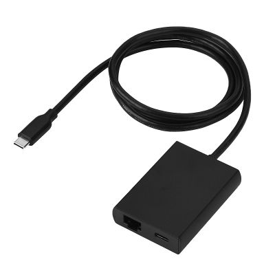 USB C to Ethernet Adapter with Charging for iPhone 15 Pro/Max, 3.3FT USB-C to RJ45 Ethernet Adapter, Compatible MacBook Pro Air, Samsung, iPad and More