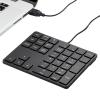 Levieny Wired Number Keypad - 34 Key USB Numeric Keypad, Magicforce Accounting 10 Key for Laptop, Surface Pro, Notebook (Black) view 1