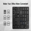 Levieny Wired Number Keypad - 34 Key USB Numeric Keypad, Magicforce Accounting 10 Key for Laptop, Surface Pro, Notebook (Black) view 3