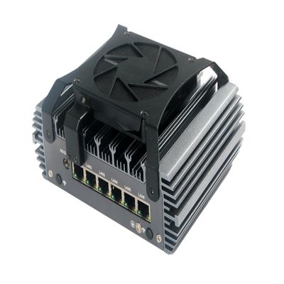 AI Firewall Appliance, Intelligent Soft Routing/Mini PC  Intel Core i5-1135G7  16GB RAM, 256GB mSATA SSD  6 x RJ45 Ports, 4 x USB 3.0, 1 x RJ-45 COM, 1 x HDMI Support PFsense OPNsense AES-NI