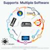 AI Firewall Appliance, Intelligent Soft Routing/Mini PC  Intel Core i5-1135G7  16GB RAM, 256GB mSATA SSD  6 x RJ45 Ports, 4 x USB 3.0, 1 x RJ-45 COM, 1 x HDMI Support PFsense OPNsense AES-NI view 4