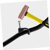 jojofuny 3sets Cable Staples Wire Clips for Electrical Wall Mount Tv Cable Wire Holder view 3