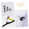 jojofuny 3sets Cable Staples Wire Clips for Electrical Wall Mount Tv Cable Wire Holder view 4