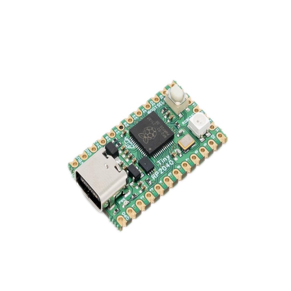 Tiny RP2040 MCU Board Based on Raspberry Pi RP2040 Chip, Dual-Core Arm Cortex M0+ 133MHz Processor,Onboard 4MB Flash,USB-C Connector,RGB LED,SupportMicroPython and C/C++