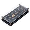 Hubceuo 5V 3Pin RGB LED Splitter 10-Port Hub with 50CM 3Pin Extension Cord, Perfect for Lots of RGB view 3