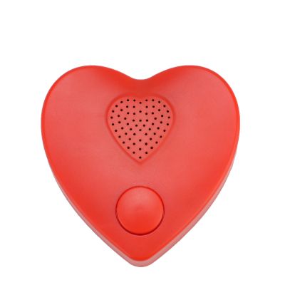 XLW Voice Recorder, 16min Sound Recorder for Stuffed Animals,Personal Voice Message Recordable Chips Module for Christmas Valentine's Day Plush Toy & DIY Creative Sound Gifts for Boys, Girls (Red)
