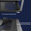 ARrase Mid-Tower Gaming Case,PC Case Pre-Installed with 6x120mm Fan,Tempered Glass Side Panel,Supports M-ATX ITX,USB 3.0,Supports Water Cooling (Color : White), 18648 view 3
