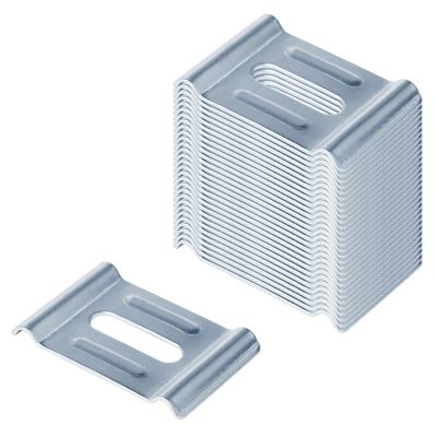 30 Pack Hold Down Clamp for Basket Wire Mesh Cable Tray, Support Washer