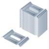 30 Pack Hold Down Clamp for Basket Wire Mesh Cable Tray, Support Washer view 1