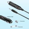 XMHEIRD Car DC Adapter for Polaroid Portable PDM-0822 FDM-700 PDM-1044 PDV-0700K PDV-0707 PDV-1002 BT-6002 PDM-0743 PDV-0713 DVD Player Auto Vehicle Boat RV Plug view 3