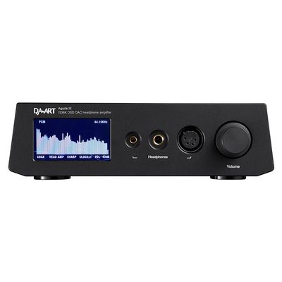 LEAUDIO Yulong Aquila III AK4499EX DAC Amplifier Up to DSD1024 PCM1536kHz Preamplifier, Headphone Amplifier (Black)