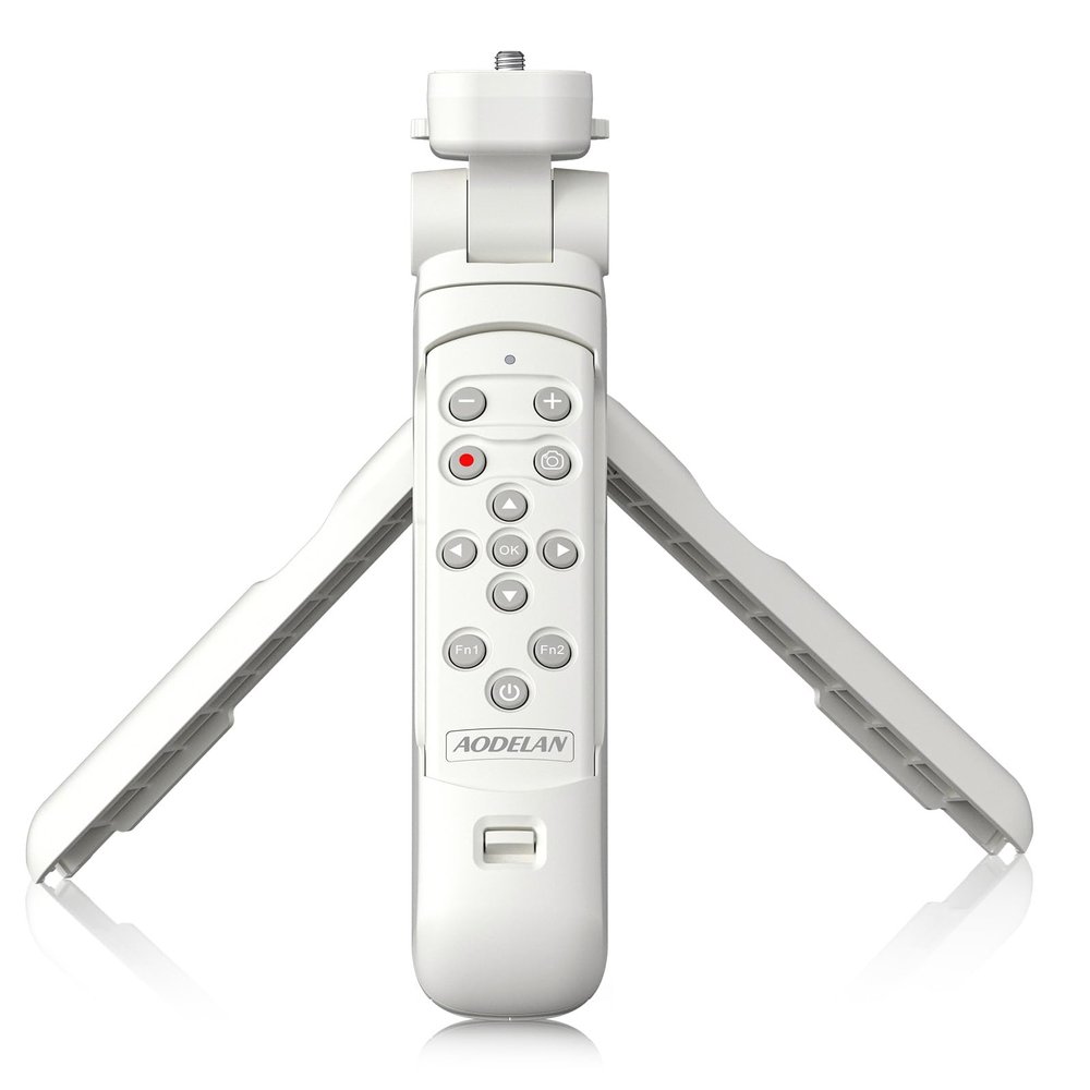 AODELAN Remote Control Wireless Shooting Grip Tripod Grip for Nikon Z50, P1000, B600, A1000, P950 (Withe)