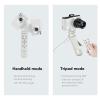 AODELAN Remote Control Wireless Shooting Grip Tripod Grip for Nikon Z50, P1000, B600, A1000, P950 (Withe) view 2